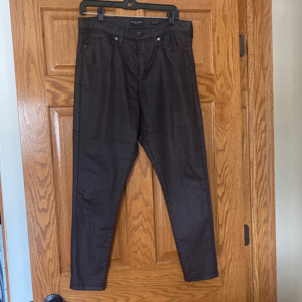 Banana Republic Dark Brown Premium Denim